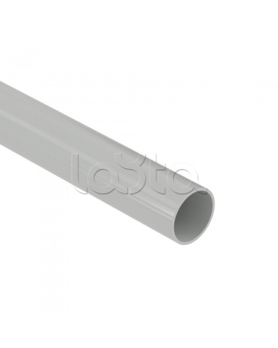 Труба глад. ПВХ 40 мм 3 м жесткая атмосферостойкая серый (30 м) DKC (63940UF) в Королеве Гладкая труба Pintop.ru