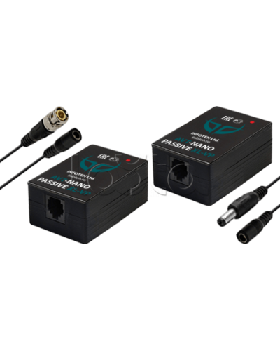 Комплект для передачи видеосигнала Инфотех AVT-Nano Passive XL/VP в Королеве Видеоусилители, Модуляторы, Делители Pintop.ru