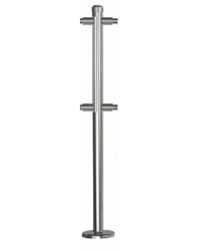 Cтойка быстросъемная угловая ОБ1/2-2-90 ХРОМ Ростов-Дон в Королеве Турникеты - Ростов-Дон Pintop.ru