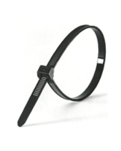 Хомут кабельный 3,5x200 мм, черный (100 шт/уп) Экопласт 45201BL в Королеве Стяжки-хомуты Pintop.ru