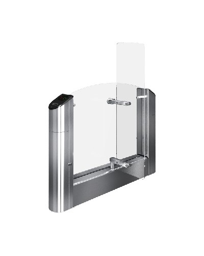 Модуль турникета крайний с высокими створками и картоприемником Oxgard Praktika T-04-SMTК-R-660(Mifare) в Королеве Турникеты Pintop.ru