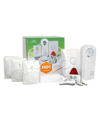 Комплект охранной GSM сигнализации Сибирский Арсенал Комплект GSM-сигнализации X-800 в Королеве GSM мониторинг Сибирский арсенал Pintop.ru