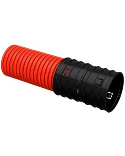 ELASTA Труба гофр. двустенная жесткая ПНД d=125мм (6м) IEK (EA-TG13-2-1-2-125-006-K04) в Королеве Труба гофрированная Pintop.ru