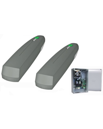 Came AXI (до 300 кг до 2,5 м 100%) (серый) SWN25 - Привод 24 В линейный самоблокирующийся с энкодером для створок 2,5 м, корпус серыйZL65 - Блок управления с расширенным набором функций в Королеве Автоматизация ворот Pintop.ru