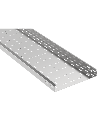 ESCA 3 Лоток перф. без боковой перф. 35х150х3000-0,45 IEK (ES3-15-035-150-3-045) в Королеве Кабельные лотки Pintop.ru