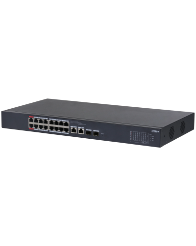 16-портовый PoE коммутатор Dahua DH-CS4218-16ET-135-V2 в Королеве Коммутаторы Pintop.ru