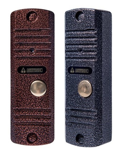 Панель вызывная накладная на 1 абонента Activision AVC-105 (медь) в Королеве Вызывные аудиопанели малоабонентные Pintop.ru