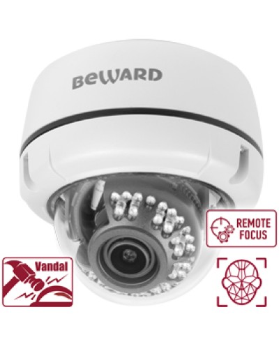 IP-камера видеонаблюдения антивандальная купольная Beward B2530DVZ в Королеве IP-камеры Pintop.ru