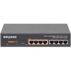 Коммутатор PoE 8-портовый Beward STW-8P4