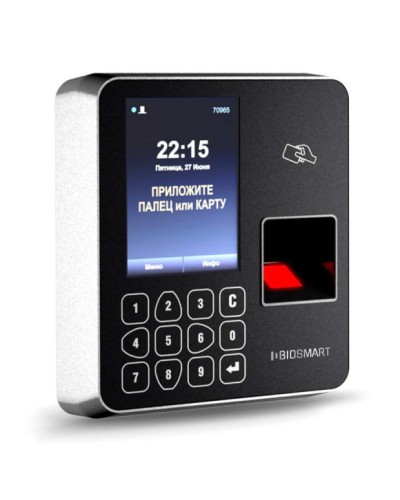 Терминал комбинированный биометрический BioSmart-WTC2-MF в Королеве Контроллеры Pintop.ru