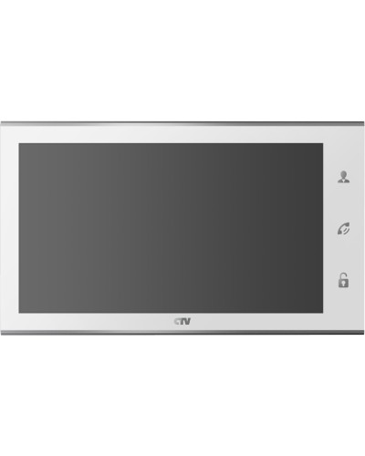 Монитор видеодомофона CTV-M4105AHD (белый) в Королеве Абонентские видеоустройства Pintop.ru