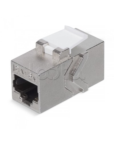 Адаптер проходной RJ45-RJ45 Cabeus CA-8p8c-C6a-SH в Королеве Проходные адаптеры Pintop.ru