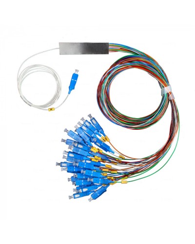 Разветвитель план 1х4 окон SC/UPC 9/125 вывод 1,5м буфер 0.9мм 1260/1650 Cabeus (FCT-PLC-1/4-9-SC/U-1.5-0.9) в Королеве Оптические разветвители (сплиттеры) Pintop.ru