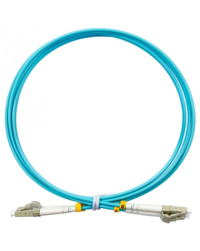 Шнур оптический duplex LC-LC 50/125 mm OM3 0,5м LSZH Cabeus (FOP-50-LC-LC-0,5m) в Королеве Патч-корды оптические Pintop.ru