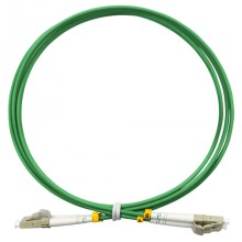 Шнур оптический duplex LC-LC 50/125 mm OM5 10м LSZH Cabeus (FOP-50-OM5-LC-LC-10m)
