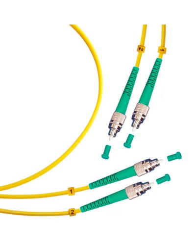 Шнур оптический duplex FC/APC-FC/APC 9/125 sm 10м LSZH Cabeus FOP(d)-9-FC/APC-FC/APC-10m в Королеве Патч-корды оптические Pintop.ru