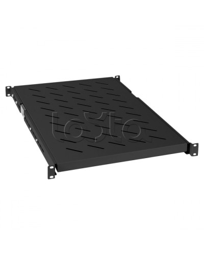 Полка выдвижная для шкафов и стоек глубиной 1000 мм (чёрный) Cabeus JE05-1000-BK в Королеве Полки для шкафов и стоек Pintop.ru