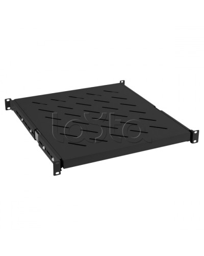 Полка выдвижная 1U Cabeus JE05-800-BK в Королеве Полки для шкафов и стоек Pintop.ru