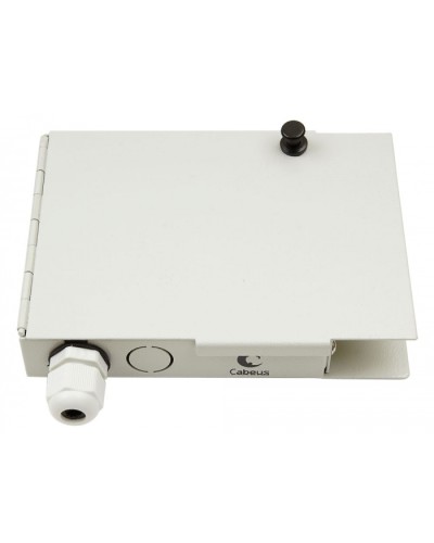 Бокс оптический настенный 19 на 4 ST/FC порта Cabeus JJT-4-ST в Королеве Кросс оптический Pintop.ru