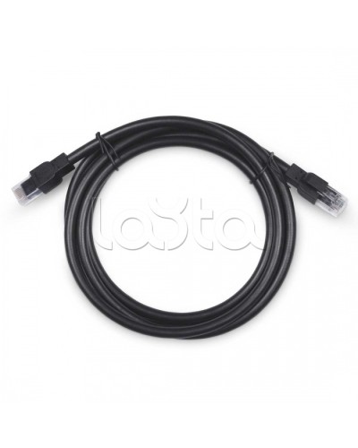 Патч-корд U/UTP, категория 6a, 2xRJ45/8p8c, неэкран. армир. гофр. стальной лентой, черный, РЕ, внешний, 10м Cabeus PC-ARM-UTP-RJ45-Cat.6a-10m-PE в Королеве Патчкорды (медные) Pintop.ru