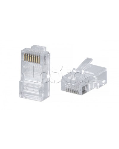 Коннектор RJ-45 Cabeus (8P8C-C6-FC) в Королеве Коннекторы и разъемы Pintop.ru