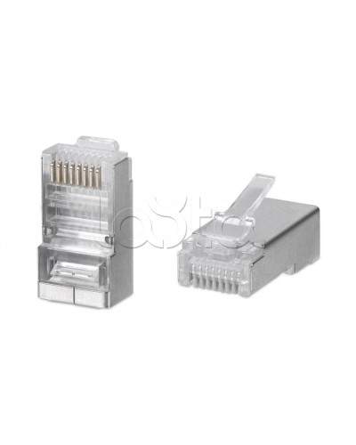 Коннектор RJ-45 Cabeus (8P8C-SH-FC) в Королеве Коннекторы и разъемы Pintop.ru