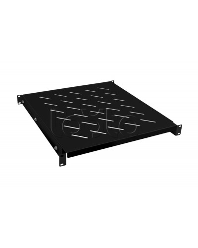 Полка регулируемая для шкафов и открытых стоек Cabeus (RA-J018-FC-700-100KG-BK) в Королеве Полки для шкафов и стоек Pintop.ru