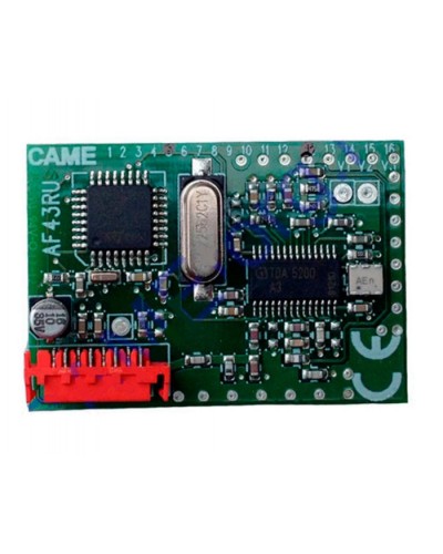 Плата радиоприемника встраиваемая Came 001AF43RU в Королеве Устройства радиоуправления для шлагбаумов и автоматики Pintop.ru
