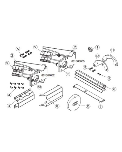 Устройство защиты стрелы при столкновении с автомобилем для стрелы Came 001G03006 в Королеве Запчасти для шлагбаумов и автоматики Pintop.ru