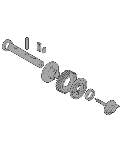 Выходной вал BX-P Came 119RIBX028 в Королеве Запчасти для шлагбаумов и автоматики Pintop.ru