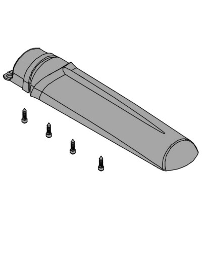 Крышка кожуха винта АХ302304, АХ3024, АХ402306, АХ412306 Came 119RID308 в Королеве Запчасти для шлагбаумов и автоматики Pintop.ru