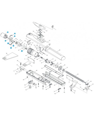 ЭлектродвигательOPP001 Came 119RID421 в Королеве Запчасти для шлагбаумов и автоматики Pintop.ru