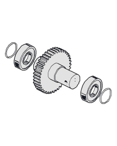 Вал выходной G6000 Came 119RIG054 в Королеве Запчасти для шлагбаумов и автоматики Pintop.ru