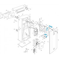 Крепление стрелы с валом Came 119RIG163