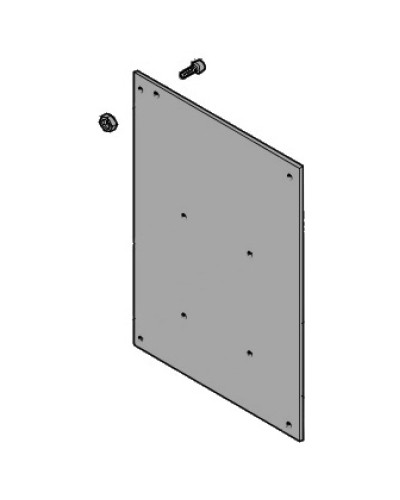 Пластина крепления блока управления BY-3500T Came 119RIY064 в Королеве Запчасти для шлагбаумов и автоматики Pintop.ru