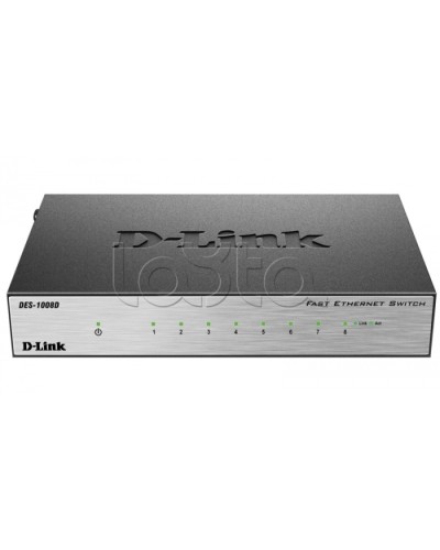 Коммутатор D-Link DES-1008D/L2B в Королеве Коммутаторы Pintop.ru
