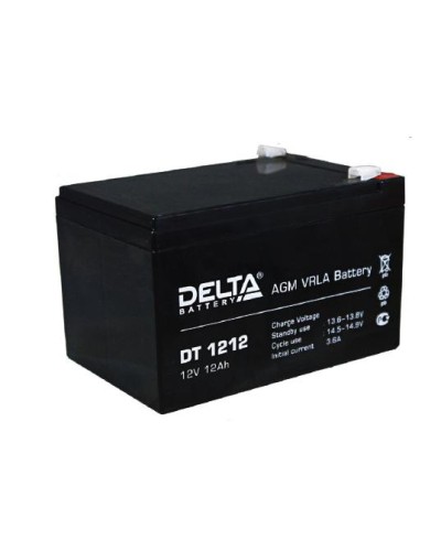 Аккумулятор свинцово-кислотный Delta DT 1212 в Королеве Электротехническое оборудование Pintop.ru