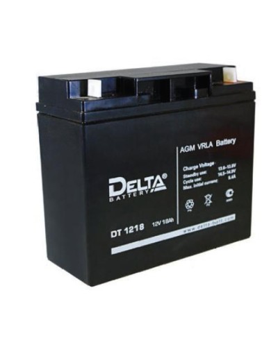 Аккумулятор свинцово-кислотный Delta DT 1218 в Королеве Электротехническое оборудование Pintop.ru