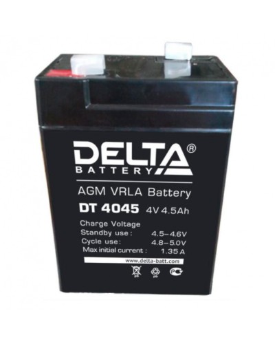 Аккумулятор свинцово-кислотный Delta DT 4045 в Королеве Электротехническое оборудование Pintop.ru
