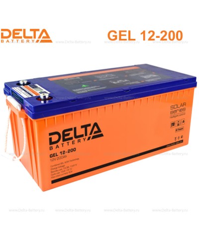 Аккумулятор свинцово-кислотный Delta GEL 12-200 в Королеве Электротехническое оборудование Pintop.ru