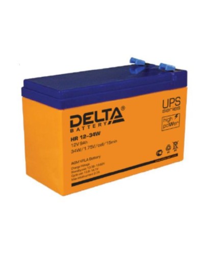 Аккумулятор свинцово-кислотный Delta HR 12-34W в Королеве Электротехническое оборудование Pintop.ru