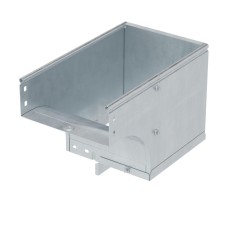 Угол CDSS 90 вертикальный внеш. переходник лев. осн. 400 H80 горячеоцинкованный DKC 37026KHDZ