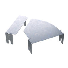 Крышка д/угла гор.изм.CPO 0-44 осн.300 DKC (38013HDZL)