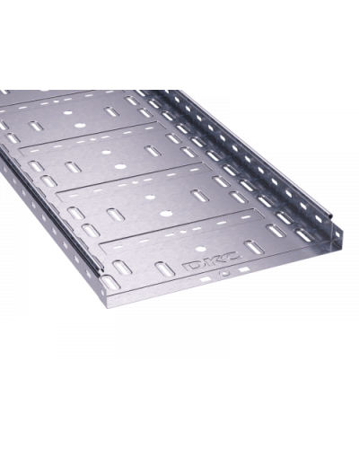 Лоток перфорированный 400х50 L3000, горячеоцинкованный DKC 35266HDZ в Королеве Кабельные лотки Pintop.ru