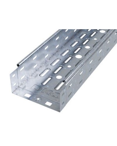 Лоток перфорированный 150х100 L 2000, горячеоцинкованный DKC 35332HDZ в Королеве Кабельные лотки Pintop.ru