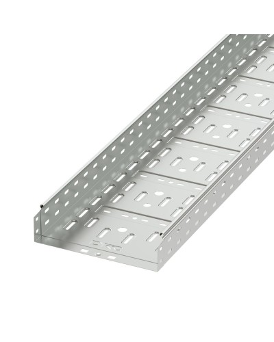 Лоток перфорированный 300х80 L2000, горячеоцинкованный DKC 35315HDZ в Королеве Кабельные лотки Pintop.ru