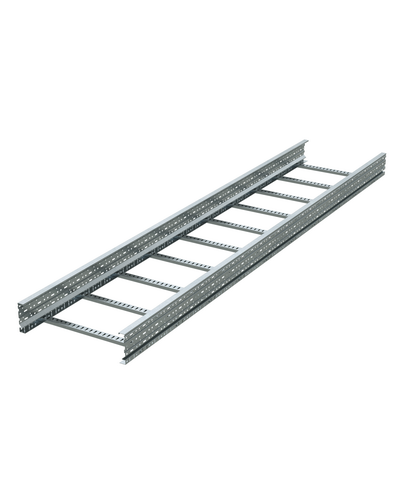 Лоток лестничный 200x500, лонжерон 2 мм, L 3 м, горячий цинк DKC (ULH325HDZ) в Королеве Кабельные лотки Pintop.ru