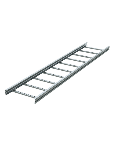 Лоток лестничный 100х600, лонжерон 1,5 мм, L 3 м, горячий цинк DKC (ULM316HDZ) в Королеве Кабельные лотки Pintop.ru