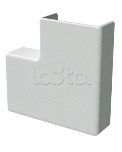 Угол плоский белый 22x10 DKC (00407R) в Королеве Аксессуары для кабель-канала Pintop.ru