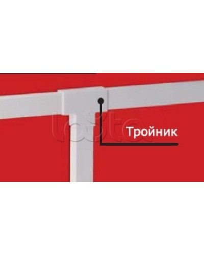 Тройник IM 25x17 DKC 00536 в Королеве Аксессуары для кабель-канала Pintop.ru